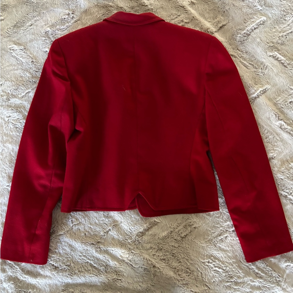 Pendleton Wool Cropped Blazer Jacket 4-6 - image 3